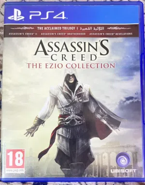 ASSASSINS CREED EZIO COLLECTION CONTAINS 3 GAMES BASED ON THE STORY OF EZIO ONLY FOR 6 BD NEGOT