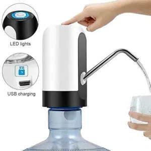 Make water dispensing easy and hassle-free with this portable rechargeable water pump — perfect