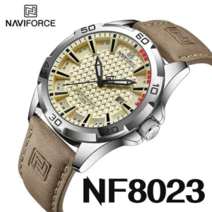 خلي إطلالتك زئير مو مجرد حضور! احصل على هيبتك الآن مع ساعه #NAVIFORCE_8078