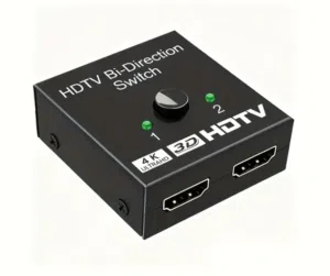 محول HDMI بمخرجين ومدخل واحد HDMI switcher with two inputs and one output