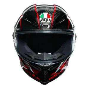 AGV من أي جي في HELMET PISTA GP RR CARBON/RED خوذة بيستا جي بي أر أر  كاربون أحمر