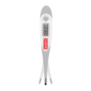 ميزان حرارة طبي ديجيتال فموي براس مرن متعدد الاستخدامات كفالة 3 سنوات Robins RT 12 Thermometer المان