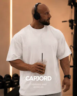 تيشيرتات سادة OVERSIZE من CAPJORD