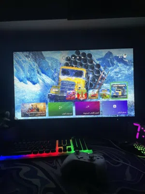 شاشه AOC 27 بوصه 100hz مع كيبورد وماوس وماوس باد و ساعه وشجره ( بكج كامل ) عينك ع وصف