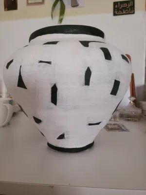 قوار زريعة فخار  برسم يدوي اصلي