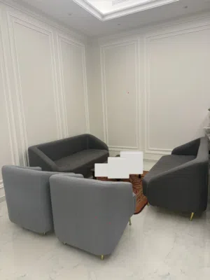 طقم كنب لـ 8 اشخاص بحاله جيده