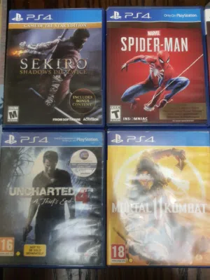 العاب ps4-ps5 للبيع مستعمل نظاف