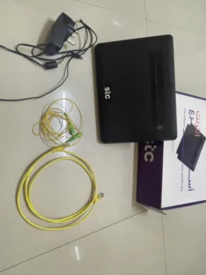 راوتر STC فايبر مع الأسلاك الأصلي
