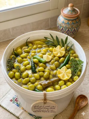 زيت زيتون اردني معصور على البارد
