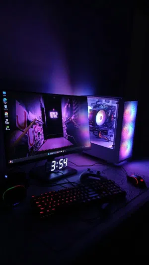 Pc gaming بحالة ممتازة