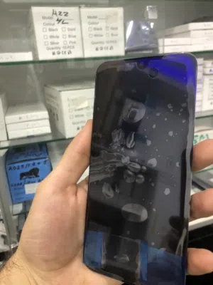 مع فريم شاشة سامسونج A15  أصلي شركة 100% . SAMSUNG A15 ORIGINAL LCD .