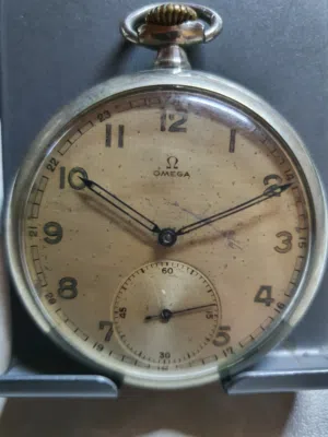 Vintage Genuine Omega Pocket Watch Swiss Made Hand Winding MXN-ZE