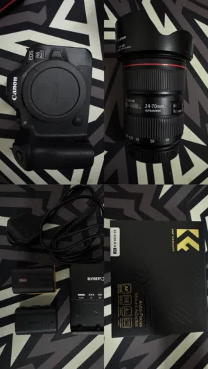 Canon R6 ii with lens