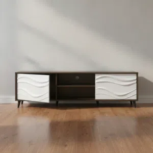 طاولة تلفزيون مودرن بتصميم موجي أنيق - TV 241772