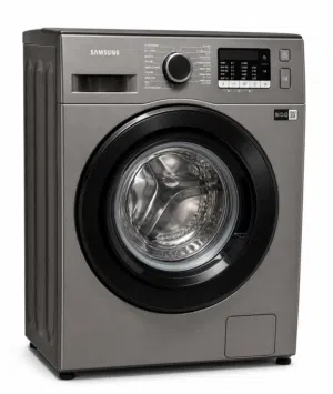 Samsung Front Load Washing Machine - 8kg, Silver (Good Condition)