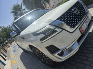 Nissan Patrol Platinum Converted to 2024 model, in excellent condition