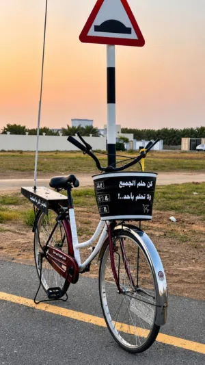 السلام عليكم سيكل ياباني للبيع الي له خاطر يتواصل والجاد فاله طيب بنراعيه ان شالله
