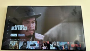 Samsung TV,55 inch, used