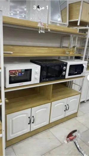 منظم مطبخ خشبي