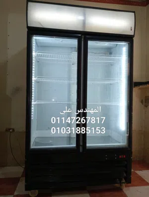 ثلاجة عرض 2 باب جامبو اكبر حجم بال 2 باب بحالة الزيرو