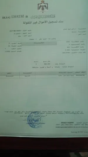 قطعه أرض 624م المغيرات اسكان القضاه