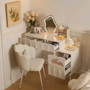 تواليت بيرو قابل للتمدد مع مرآة