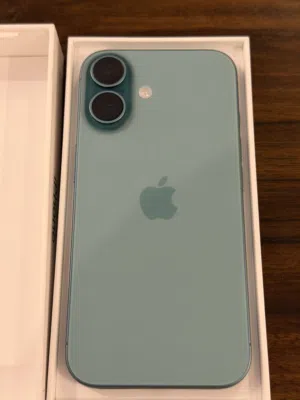 Iphone 16 128GB like new 2 years warranty
