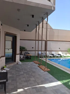 شاليه فاخر للايجار اليومي آدم شاليه