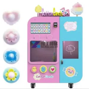 New Cotton candy vending machine