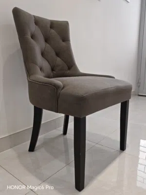 6 Malaysian wooden dinning chairs