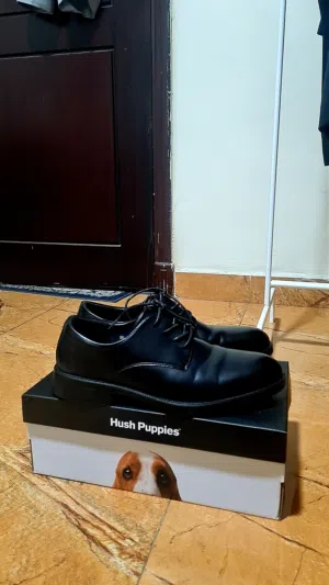 Hush Puppies Professional Office Shoes Black – Size 43