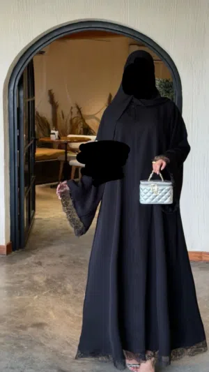 عباية اسلاميه سوداء