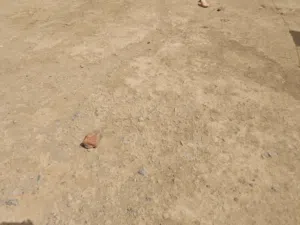 قطعة ارض خاليه من البناء تماما تاني قطعة من ظلط المعونة تفتح شمال جنوب صالة درة بحري حوالي 300 متر