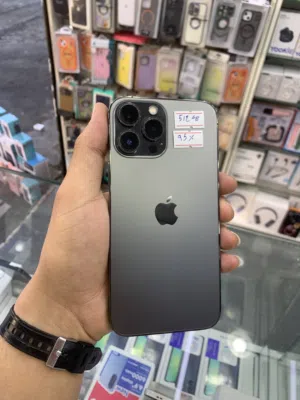 iPhone MAX 13 Pro ماكس 512 جيجا بطارية 95 مش مفتوح ولا مغير إشي الحبة توب توب توب الوكالة معها Cove
