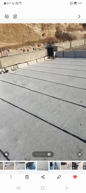 عزل أسطح وخرسانة ورولات ساخنة