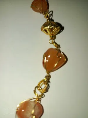 طوق عقيق نساىي