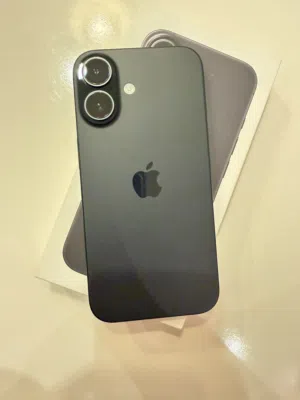 iPhone 16, لون اسود حاله ممتازه