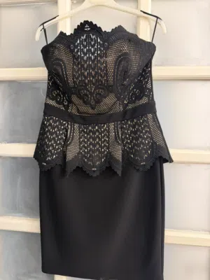 فستان سهرة اسود