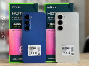 جهاز جديد بالكرتونة Hot 60i رام 8 و 16 جيجا 256 مكفول سنة متوفر توصيل وهدية