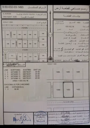 أرض سكنية للبيع البريمي العقدة