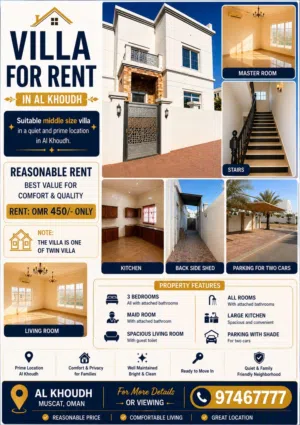 Villa for rent