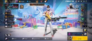 حساب فري فاير متواضع و قديم وقوي للبيع من الوسم 8..