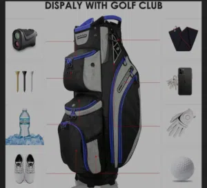 حقيبة جولف من نوع (LivsinGolf)، وتحديداً حقيبة عربة جولف ذات 14 اتجاهاً
