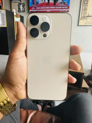 iPhone 14 Pro Max gold colur without box