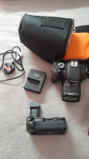 canon d600 withe 2 lenses