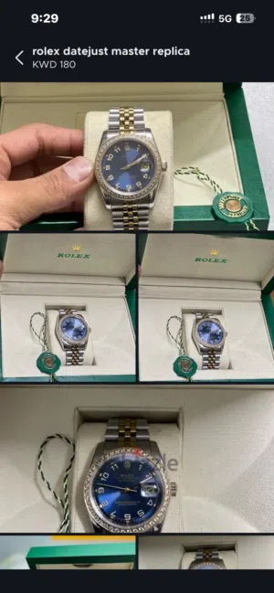 Rolex datejust master copy replica