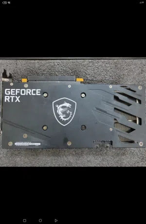كرت شاشة msi RTX3060TI رام 8gb