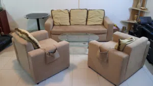 Sofa set with Coffee Table and Side Table