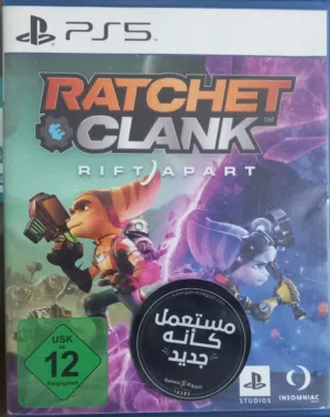 لعبة ratchet and Clank rift apart مستعمله لجهاز بلايستيشين 5
