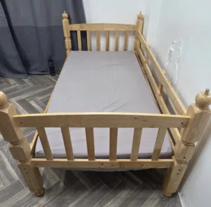 Wooden bunk bed